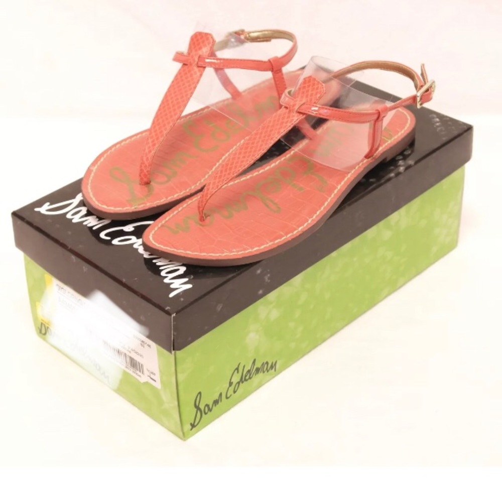 SAM EDELMAN ORANGE FLAT 7.5